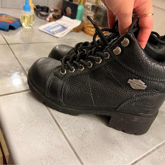Harley Davidson boots like new size woman’s 6 like new - Picture 2 of 4